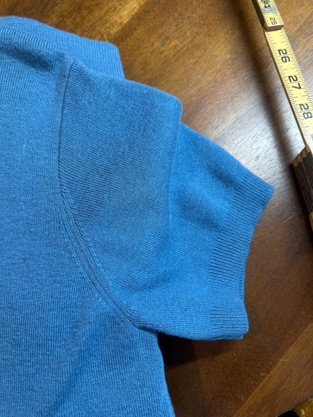 4 Classic Crew neck Summer Sweater - Ivory, Burgundy, Blue, Sage Bundle - Picture 7 of 8